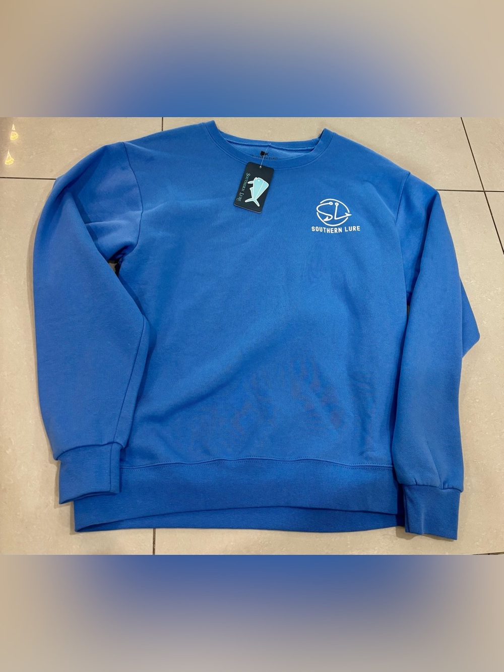 Southern Lure Women’s Blue Crewneck Sweatshirt
